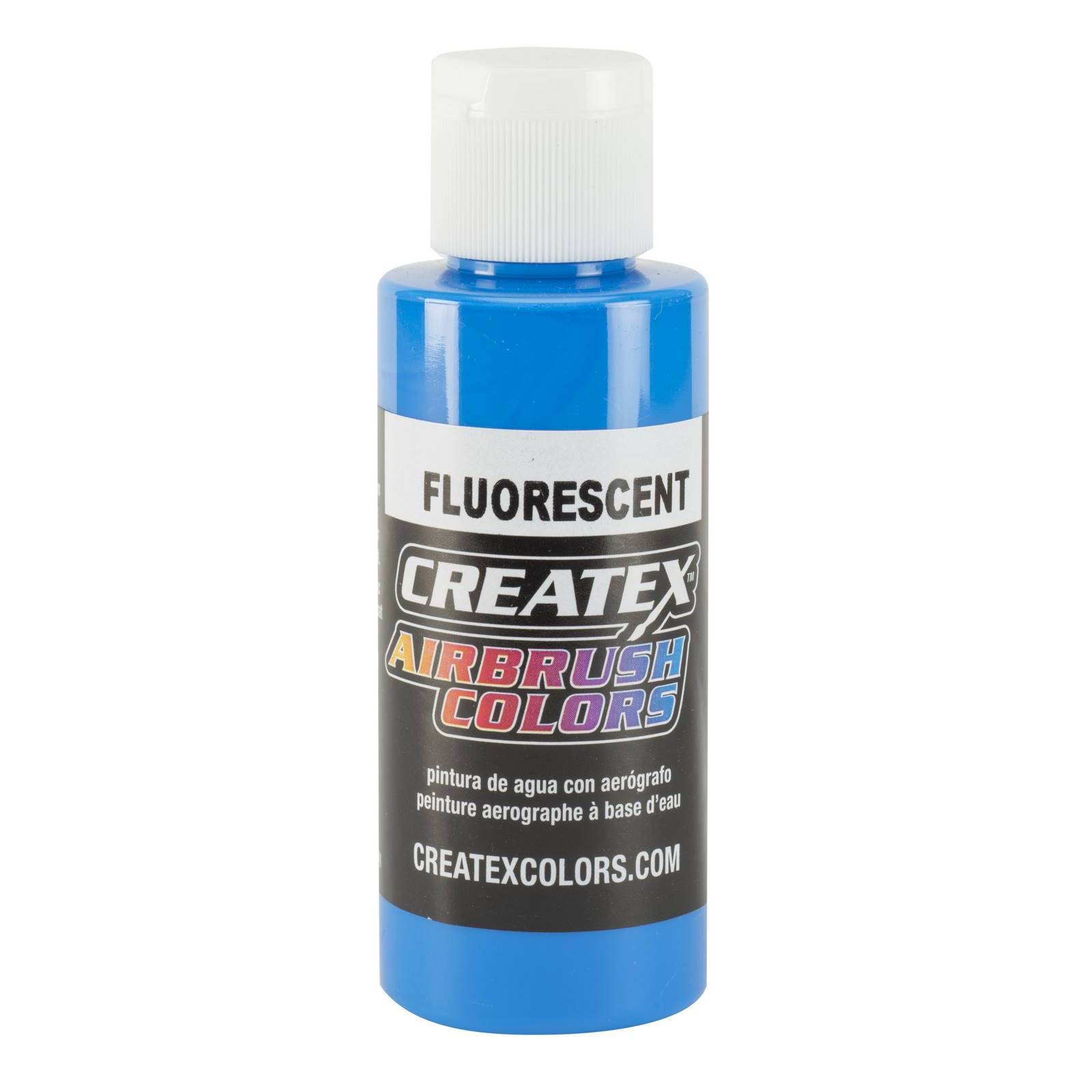 Createx Colore Aerografo Fluorescente Verde – 4 Oz – Pronto All'uso Per Tessuti, Pelle, Plastica, Metallo - 2